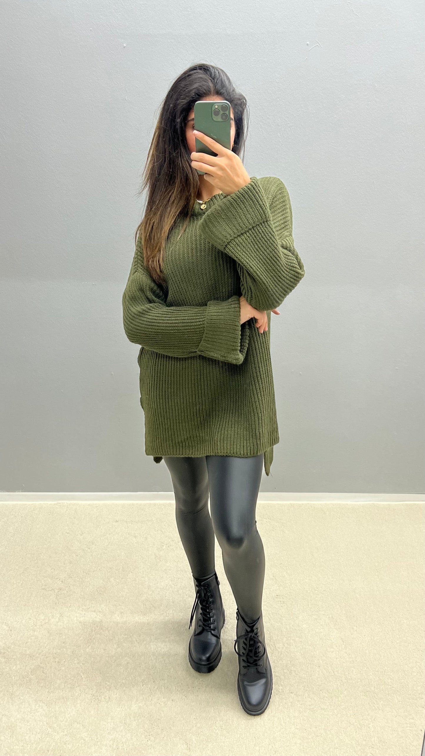 Dunne Heren Trui Zwart Slim Fit Pullover - StudioMarella