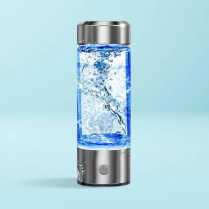 Waterstof Waterfles Draagbaar USB Oplaadbaar 420ml RVS