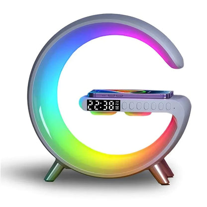 Wekker Bluetooth Speaker Draadloos Opladen 3-in-1 Nachtkastje LED Display