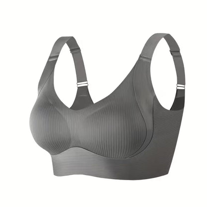 Ondersteunende Beha zonder Beugel Zwart Beige Bruin Grijs Roze Sport BH Comfort Dagelijks Wear Softcup