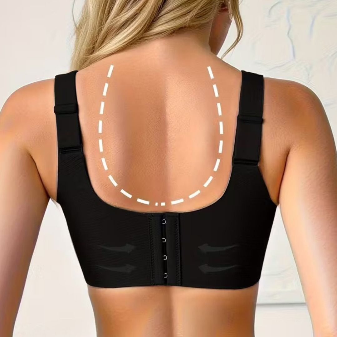 Ondersteunende Beha zonder Beugel Zwart Beige Bruin Grijs Roze Sport BH Comfort Dagelijks Wear Softcup