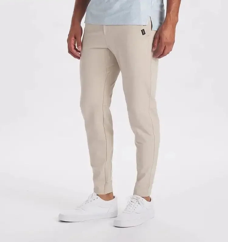 Heren Chino Broek Slim Fit Jogger Model