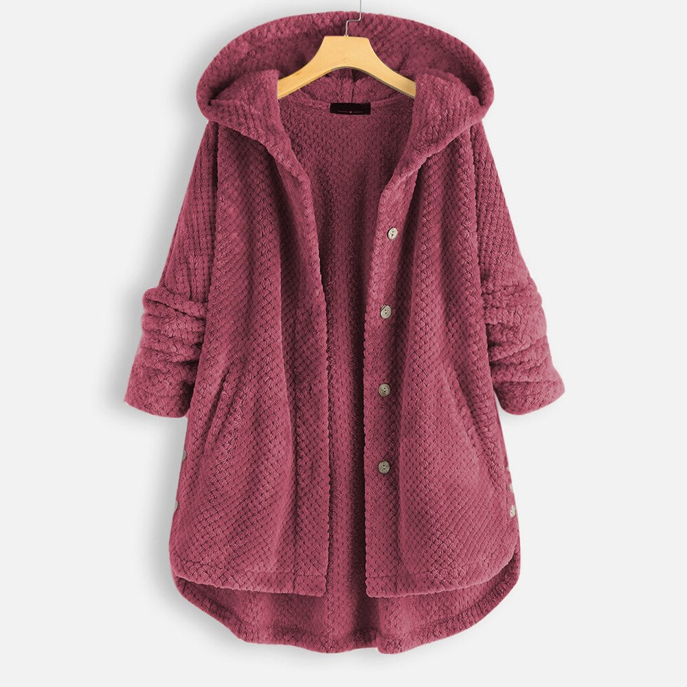 Dames Capuchonjack Oversized Warm en Stijlvol