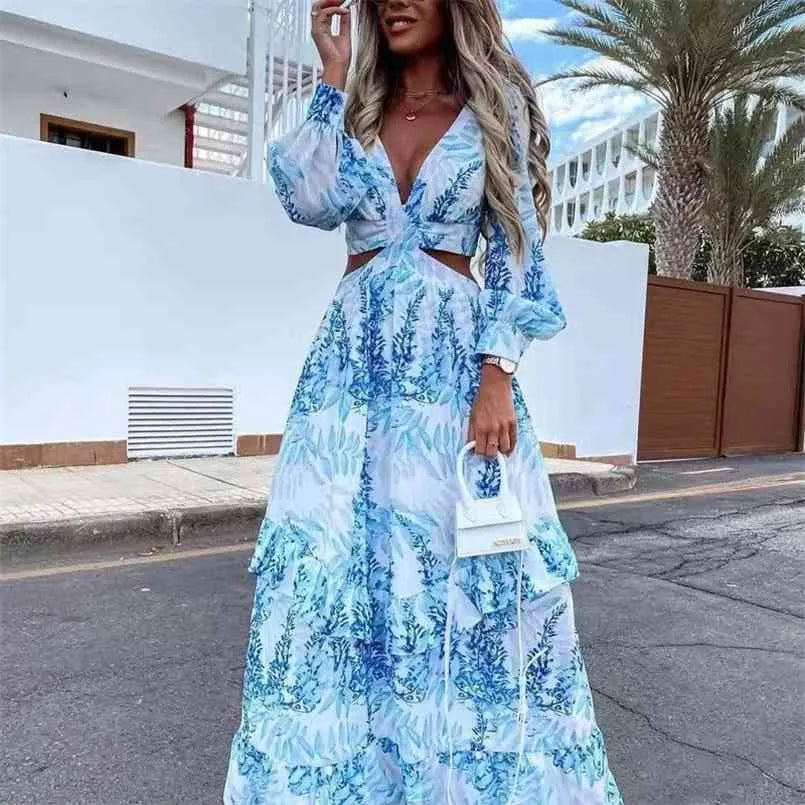Lange Zomerjurk Strandjurk voor Vrouw Maxi Stijl