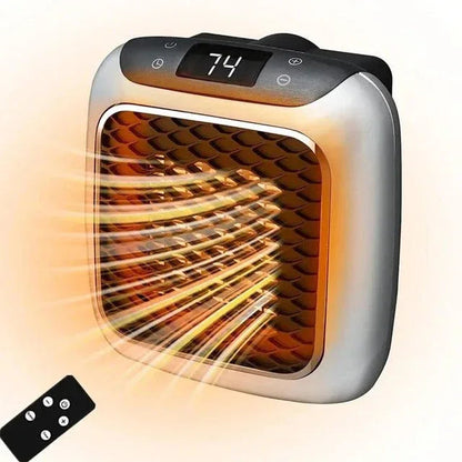 Compact Keramisch Verwarmingsapparaat 800W USB Wandmontage met Afstandsbediening Energiezuinig Verwarming