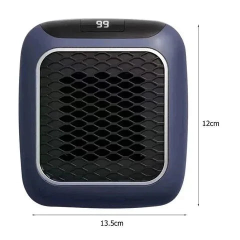 Compact Keramisch Verwarmingsapparaat 800W USB Wandmontage met Afstandsbediening Energiezuinig Verwarming