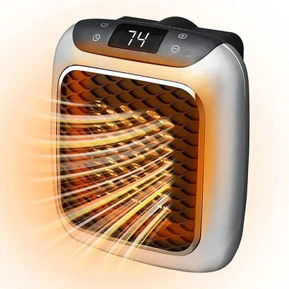 Compact Keramisch Verwarmingsapparaat 800W USB Wandmontage met Afstandsbediening Energiezuinig Verwarming