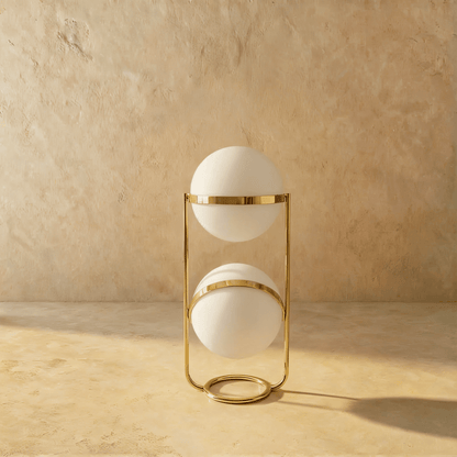 Rasu Minimalistische Staande Lamp Van Massief Staal Met Stabiele Voet