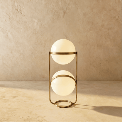 Rasu Minimalistische Staande Lamp Van Massief Staal Met Stabiele Voet