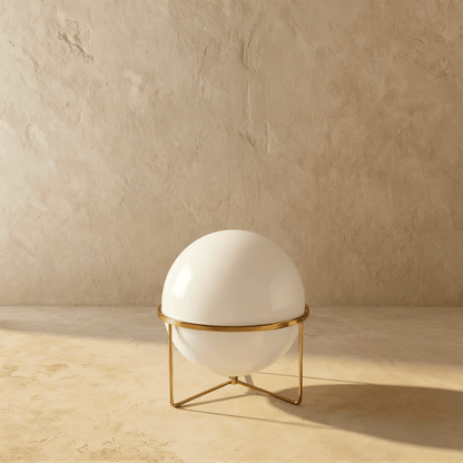 Rasu Minimalistische Staande Lamp Van Massief Staal Met Stabiele Voet