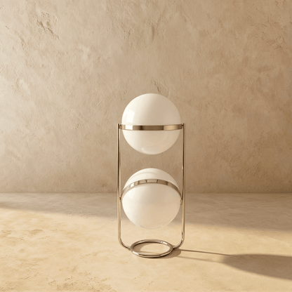 Rasu Minimalistische Staande Lamp Van Massief Staal Met Stabiele Voet