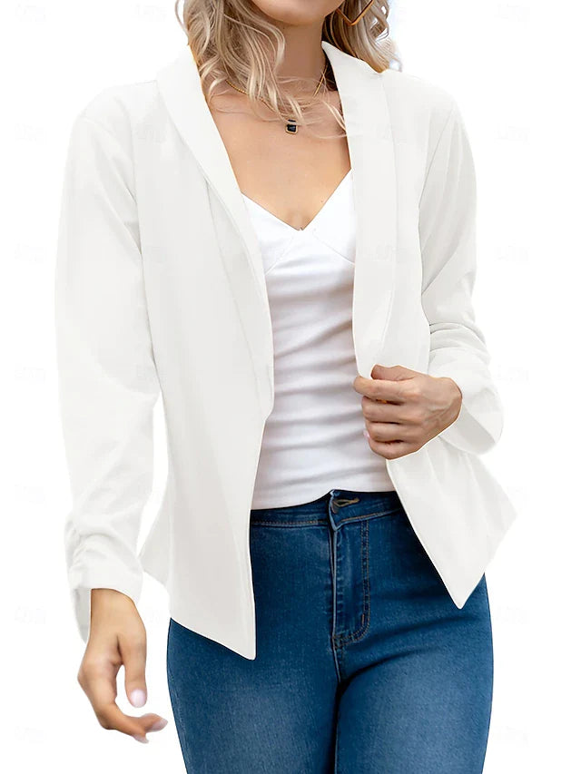 Elegante Dames Blazer Sartoriaal Maatwerk Stijl