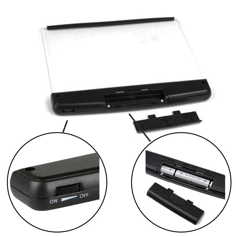 Oplaadbare LED Leeslamp met Magnetische Clip Flexibel Wit Leeslicht voor Boeken E-readers Tablets