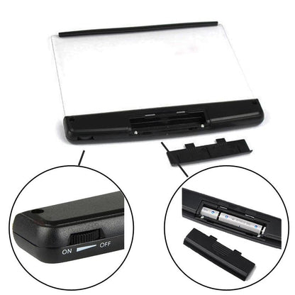 Oplaadbare LED Leeslamp met Magnetische Clip Flexibel Wit Leeslicht voor Boeken E-readers Tablets