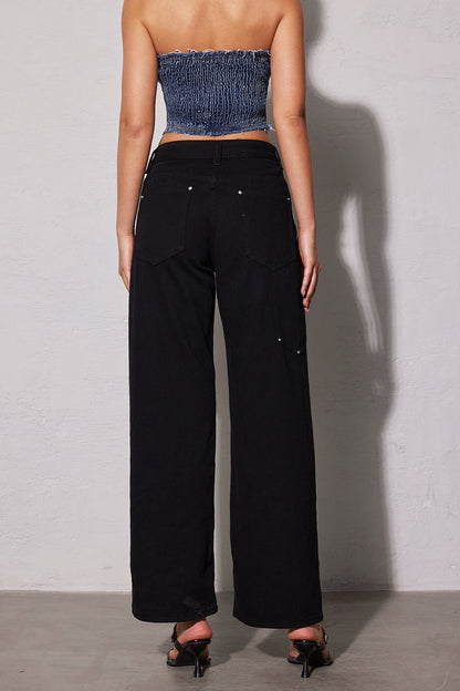 Klassieke Heren Jeans Comfortabele Fit