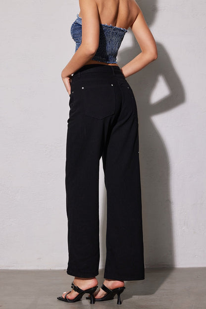 Klassieke Heren Jeans Comfortabele Fit