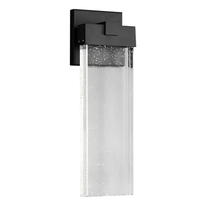 Buiten LED Wandlamp Kristal Aluminium Zwart 10W 18W 24W IP54 Gevel Voordeur Tuin Villa Buitenlamp Modern