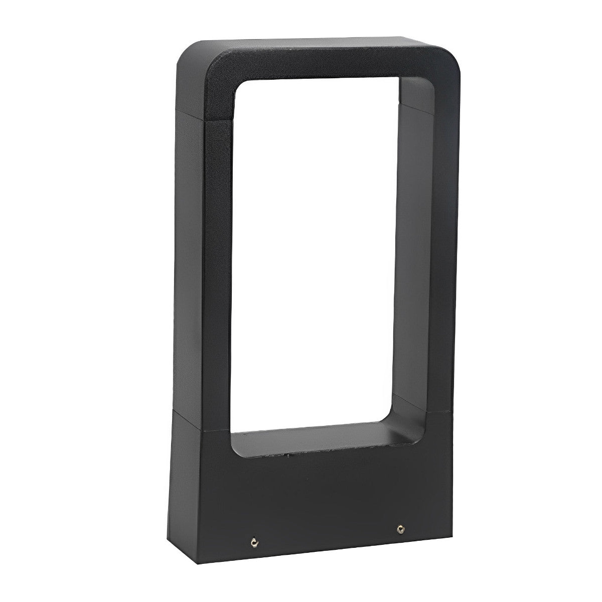 Sokkellamp LED 10W Zwart Aluminium Tuin Oprijlaan Pad IP65 Staande Buitenlamp Rechthoek Warmwit 3000K Gazonlamp Tuinverlichting