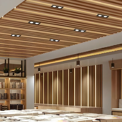 Inbouwspot Dubbel LED Aluminium Wit 24W Plafond Woonkamer Keuken Winkel Verstelbaar Downlight Inbouw Armatuur Modern