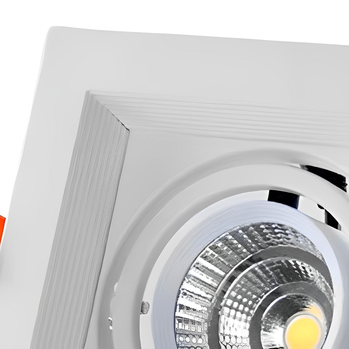 Inbouwspot Dubbel LED Aluminium Wit 24W Plafond Woonkamer Keuken Winkel Verstelbaar Downlight Inbouw Armatuur Modern