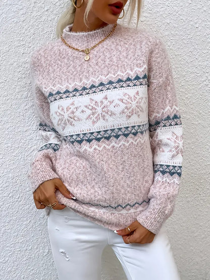 Dames Trui Warm en Stijlvol voor Herfst en Winter