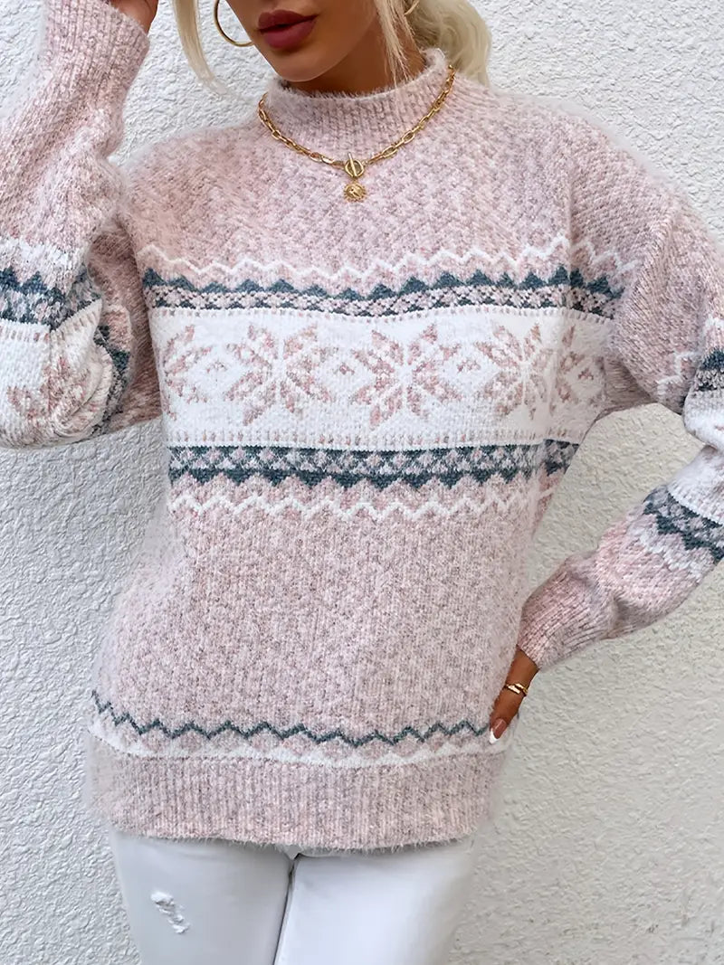Dames Trui Warm en Stijlvol voor Herfst en Winter
