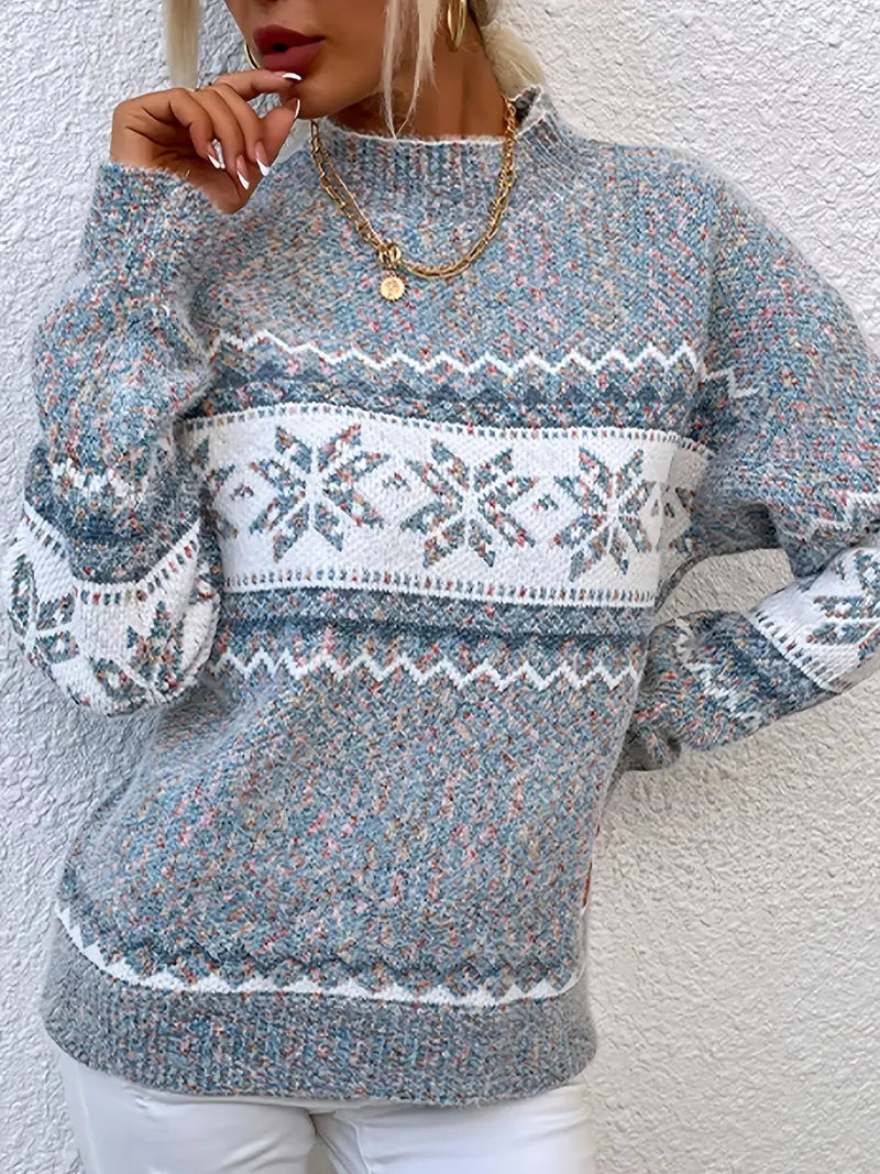Dames Trui Warm en Stijlvol voor Herfst en Winter