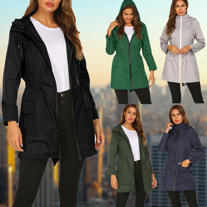 Dames Regenjas Waterdicht Winddicht Outdoor