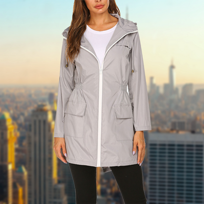 Dames Regenjas Waterdicht Winddicht Outdoor