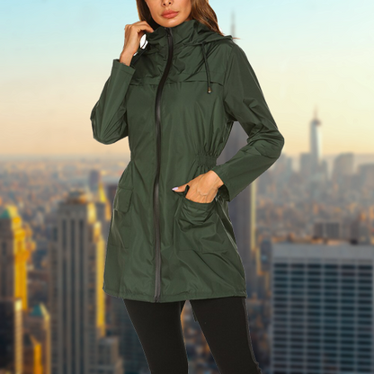 Dames Regenjas Waterdicht Winddicht Outdoor