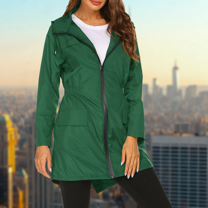 Dames Regenjas Waterdicht Winddicht Outdoor