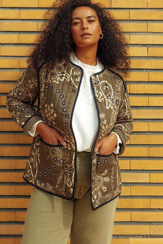 Vrouwelijke Bloemenjas Dames Kleding Vintage Look