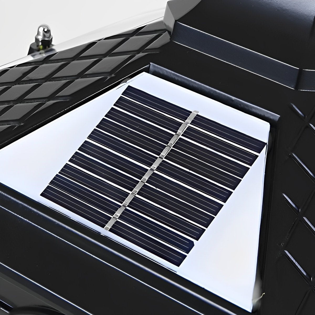 Zonnelamp Paal Buitenlamp Zwart Aluminium Tuin Oprit Sokkel Lantaarn Vintage Solar Tuinverlichting Hekpaal Lamp Buitenverlichting