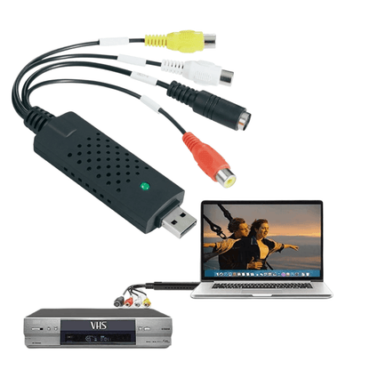 VHS naar Digitaal Converter met Afspeel- en Opnamefunctie | Herleef je Videocassettes