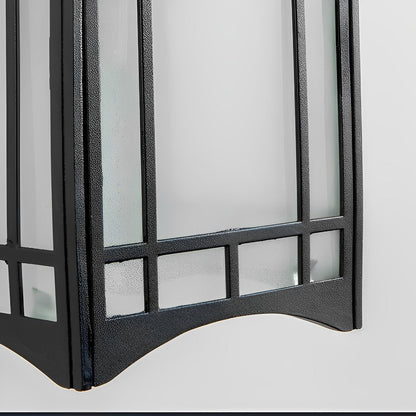 Buitenlamp Solar Wandlamp Aluminium Zwart Brons Tuin Klassiek Lantaarn Buiten Wandverlichting Zonne-energie IP55 Villa Oprit Veranda