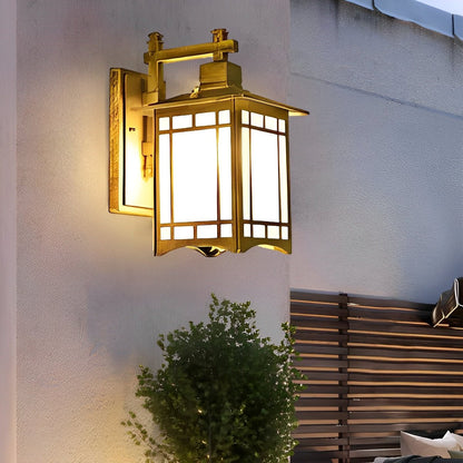 Buitenlamp Solar Wandlamp Aluminium Zwart Brons Tuin Klassiek Lantaarn Buiten Wandverlichting Zonne-energie IP55 Villa Oprit Veranda