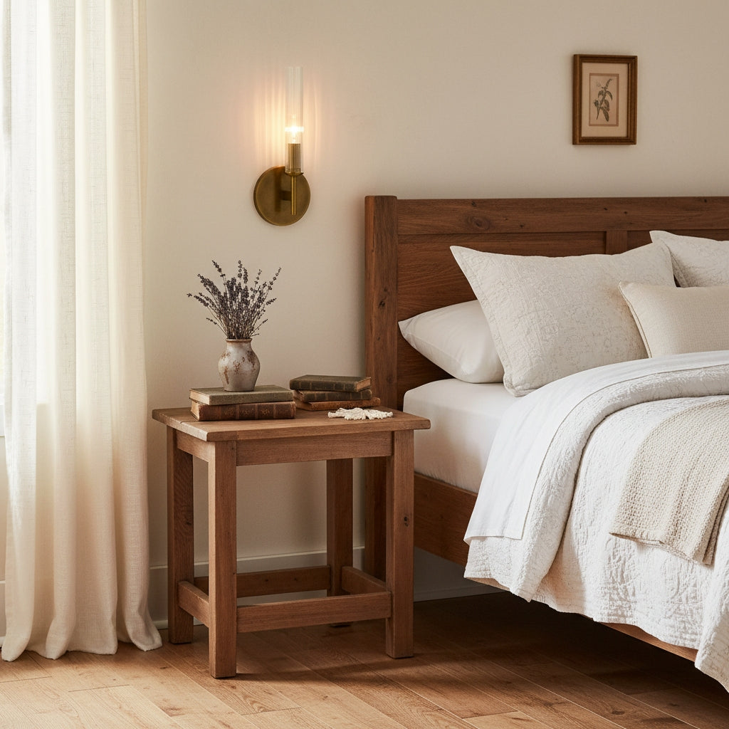 Geribbelde Glazen Wandlamp met Koperkleurige Afwerking – 1 of 2 Lichtpunten voor Badkamer Gang Slaapkamer