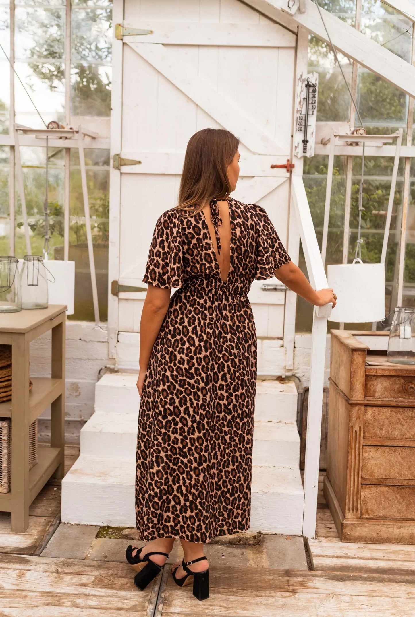 Dames Maxijurk Chiffon Vloeiende Pasvorm
