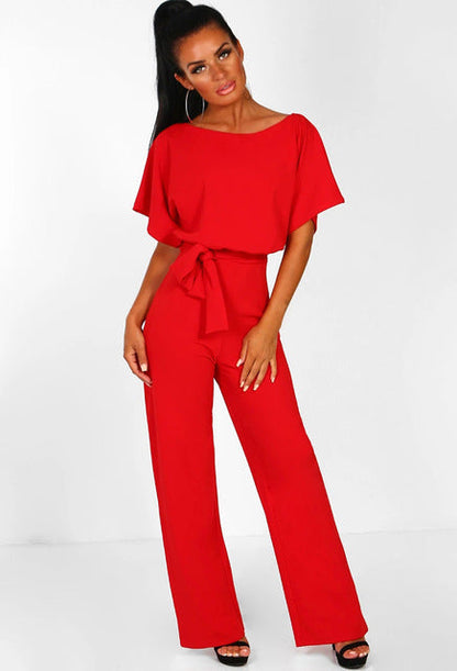 Elegante Jumpsuit voor Vrouw met Lange Mouwen