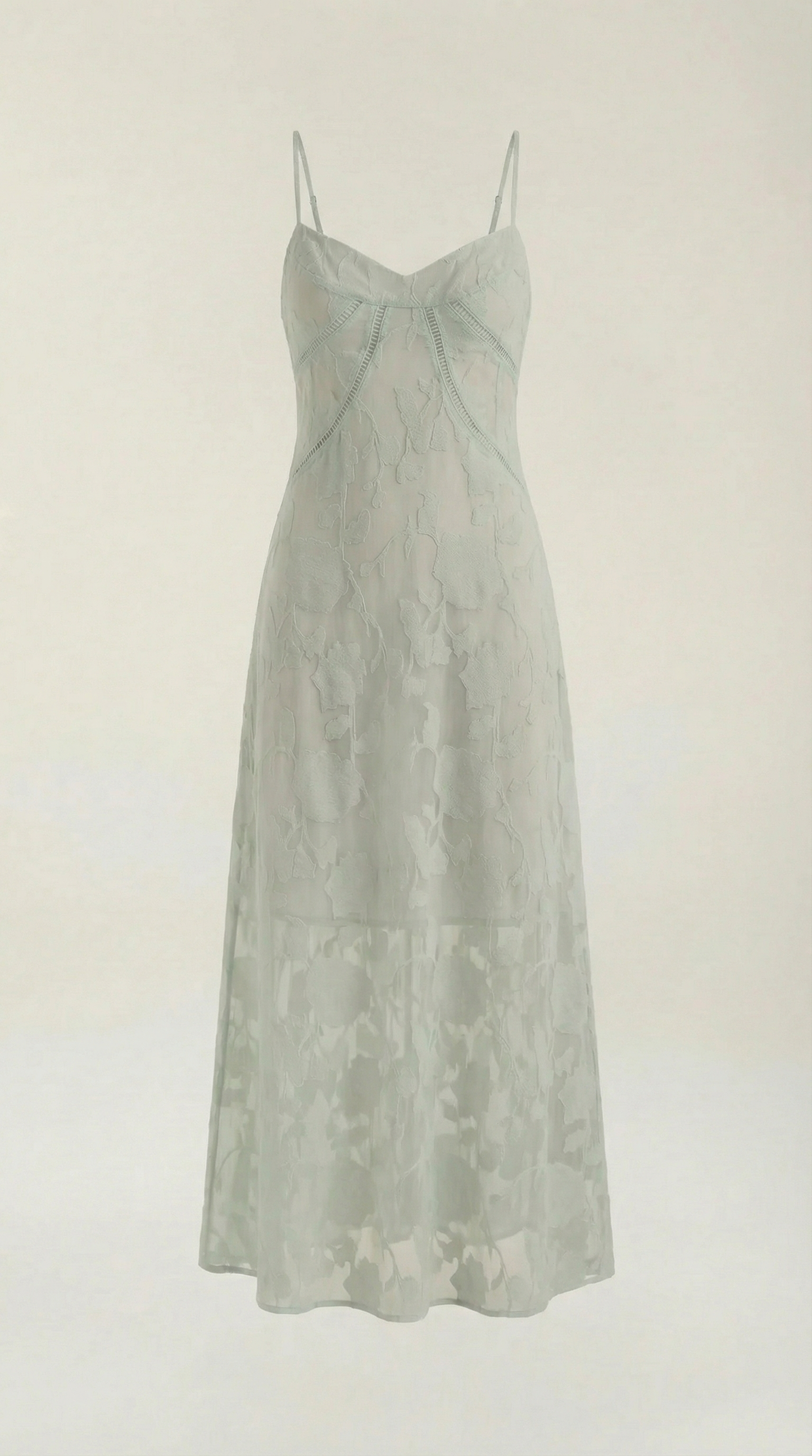 Jurk Dames Getailleerd Maxi Model met Spaghettibandjes