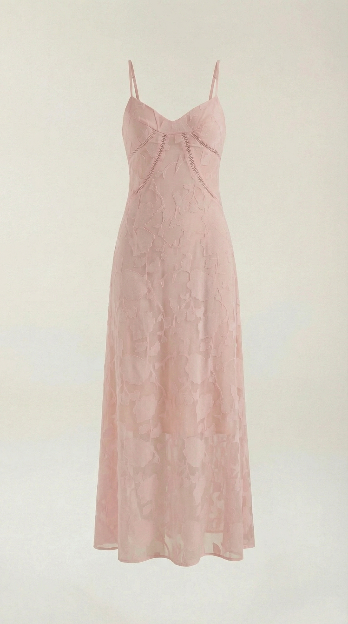Jurk Dames Getailleerd Maxi Model met Spaghettibandjes