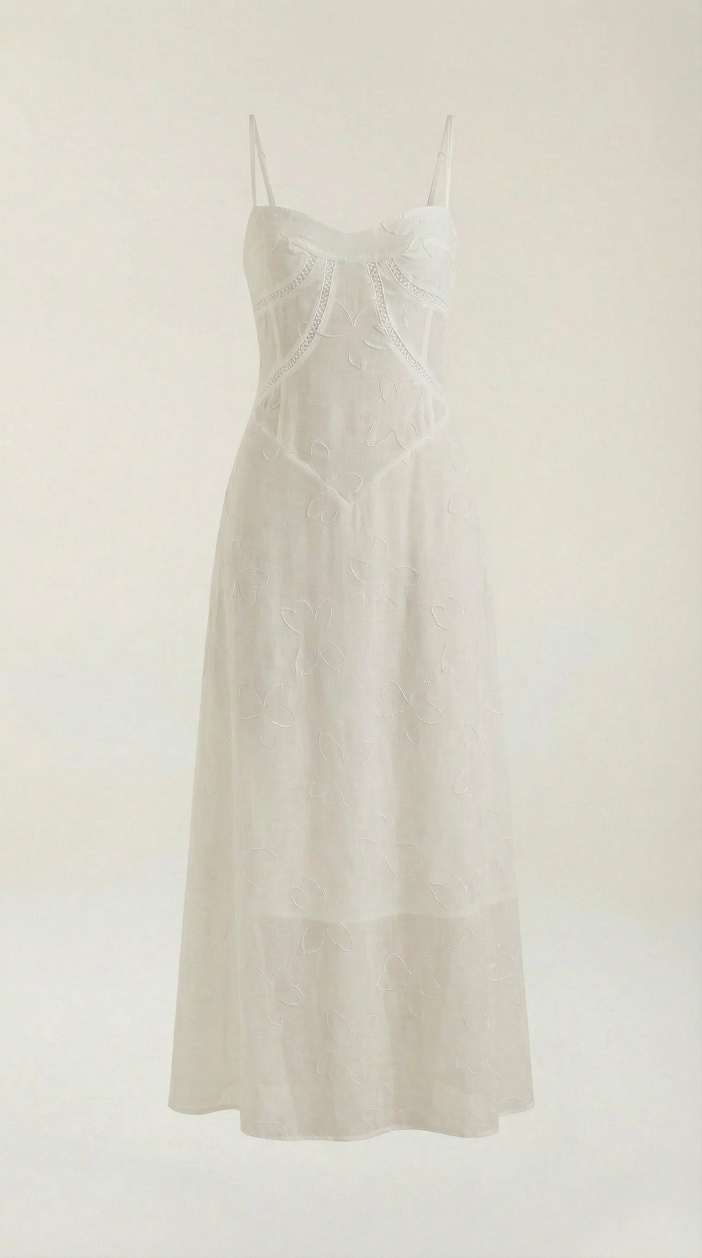 Jurk Dames Getailleerd Maxi Model met Spaghettibandjes