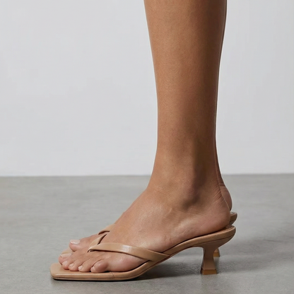 Damessandalen Lage Hak Open Teen Zomer Comfortabel Elegant Casual Chic Bandjes Vrouwenschoenen Strand