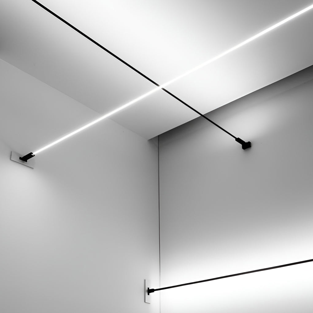 Draaibare LED Plafondlamp 360° Modern Dimbaar Strak Design Zwart Wit Aluminium Verlichting voor Woonkamer Keuken Kantoor