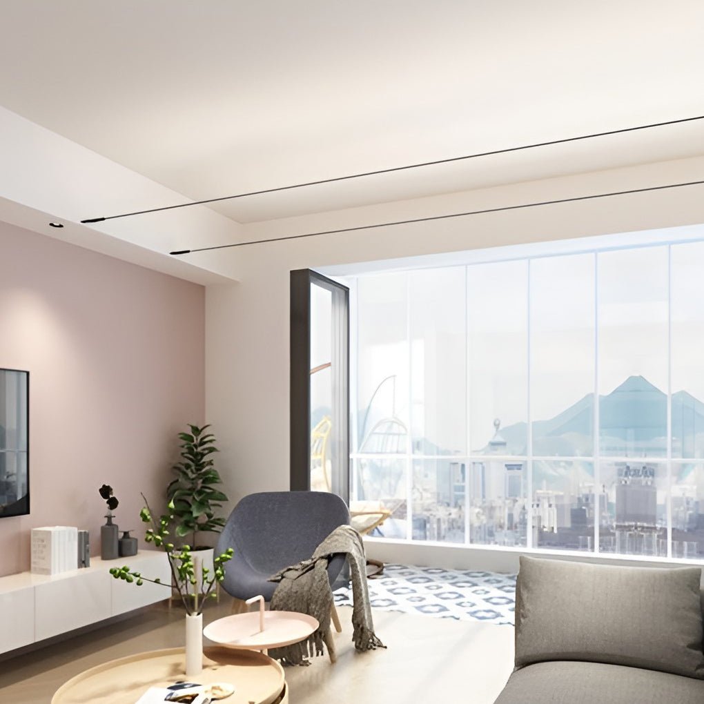 Draaibare LED Plafondlamp 360° Modern Dimbaar Strak Design Zwart Wit Aluminium Verlichting voor Woonkamer Keuken Kantoor