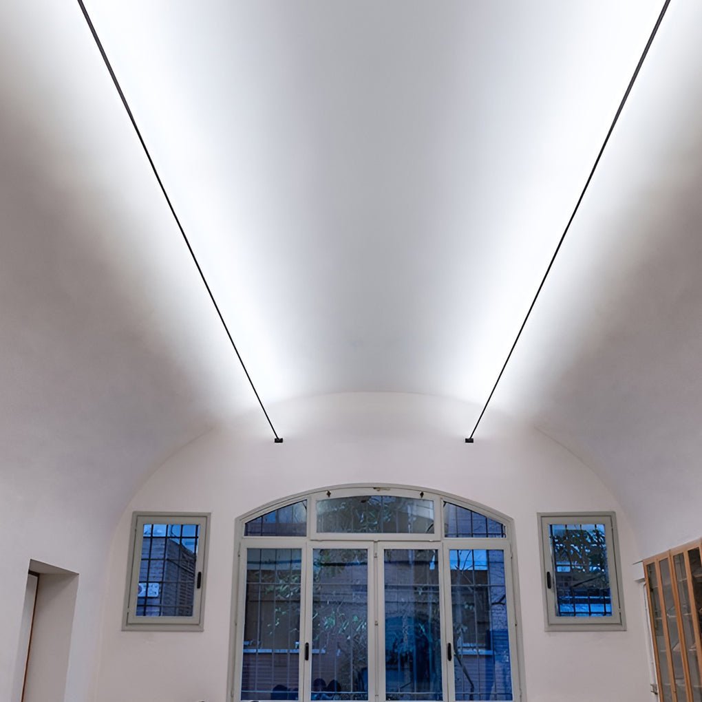 Draaibare LED Plafondlamp 360° Modern Dimbaar Strak Design Zwart Wit Aluminium Verlichting voor Woonkamer Keuken Kantoor