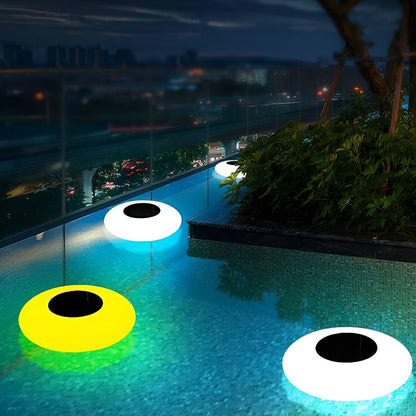 Drijvende Solar Zwembadlamp RGB LED IP67 Tuin Vijver Zwembad Verlichting 16 Kleuren Afstandsbediening Sfeerverlichting Buiten