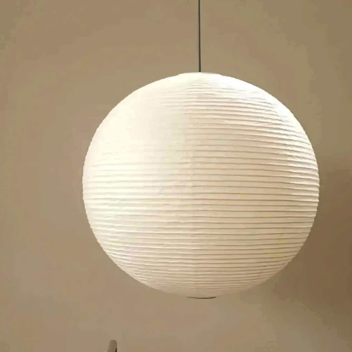 Hanglamp Rijstpapier Wabi-Sabi Japandi Minimalistisch Wit Warm Licht Woonkamer Slaapkamer