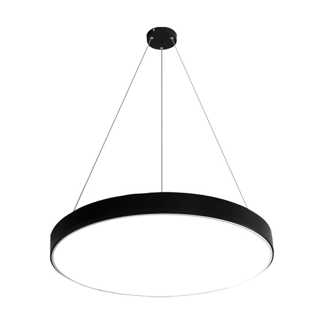 Moderne Ronde LED Hanglamp Met Dimbare Lichtkleur En Verstelbare Ophanging