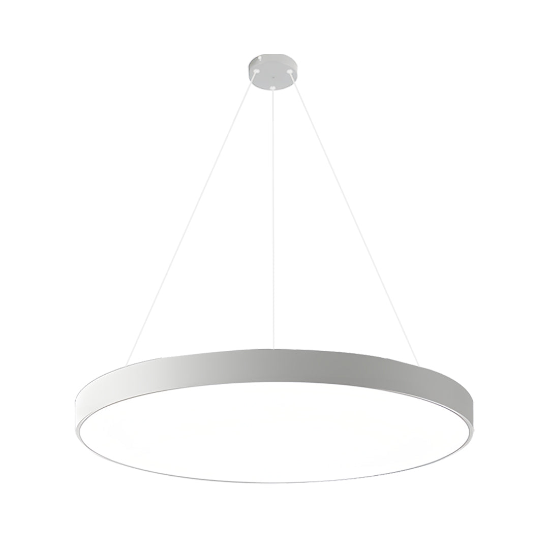 Moderne Ronde LED Hanglamp Met Dimbare Lichtkleur En Verstelbare Ophanging